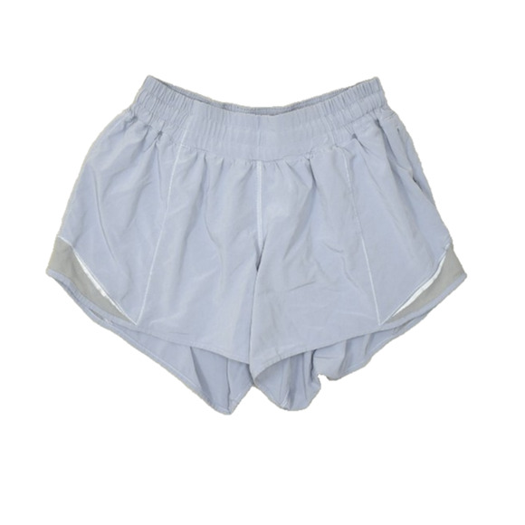 Lululemon Hotty Hot HR Lined Short Size 6 Tall Light Blue Athletic Run - Picture 1 of 8